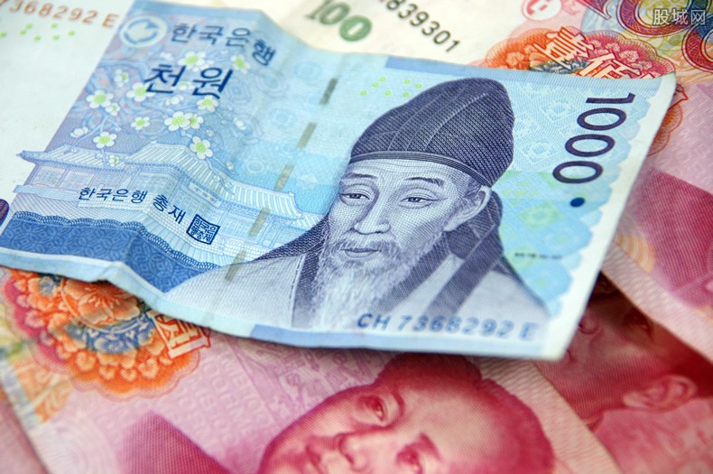 韩元兑换人民币